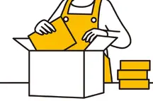 厚木市,本厚木駅の倉庫内軽作業職の短期アルバイト【日払い】の写真