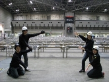 横浜市,みなとみらい駅の会場設営・撤去の短期アルバイト【WワークOK】の写真